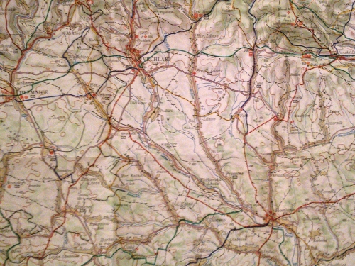 Mapa z roku 1959