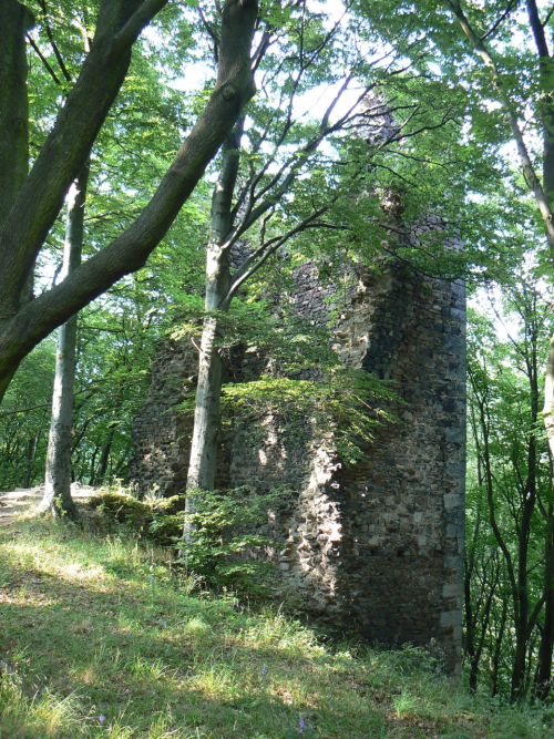 Hranolová věž hradu Kyšperku