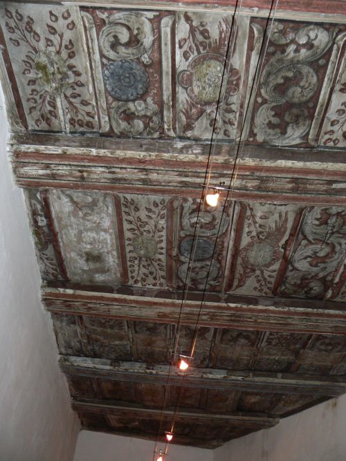 Malovaný renesanční strop
