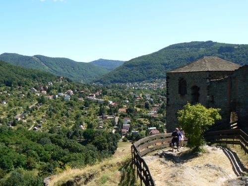 Výhled z citadely Střekova