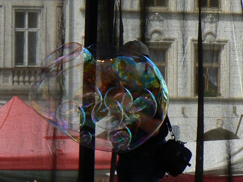 Měšec plný bublinek
