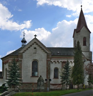 Kostel v Dolní Branné